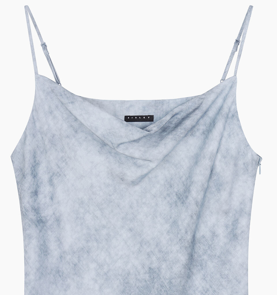 DRESS - sisley k midi dresses - Light Blue | Sisley K image number 4